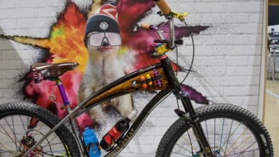 Dynaplug partners w/ Dear Susan Bicycles for Sea Otter-special Meerkat Hooptie