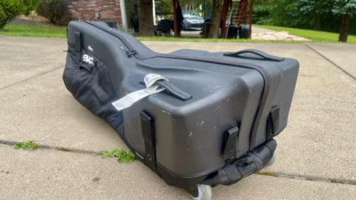 Review: EVOCs Road Bike Bag Pro makes travel easier — if you can get it in your vehicle