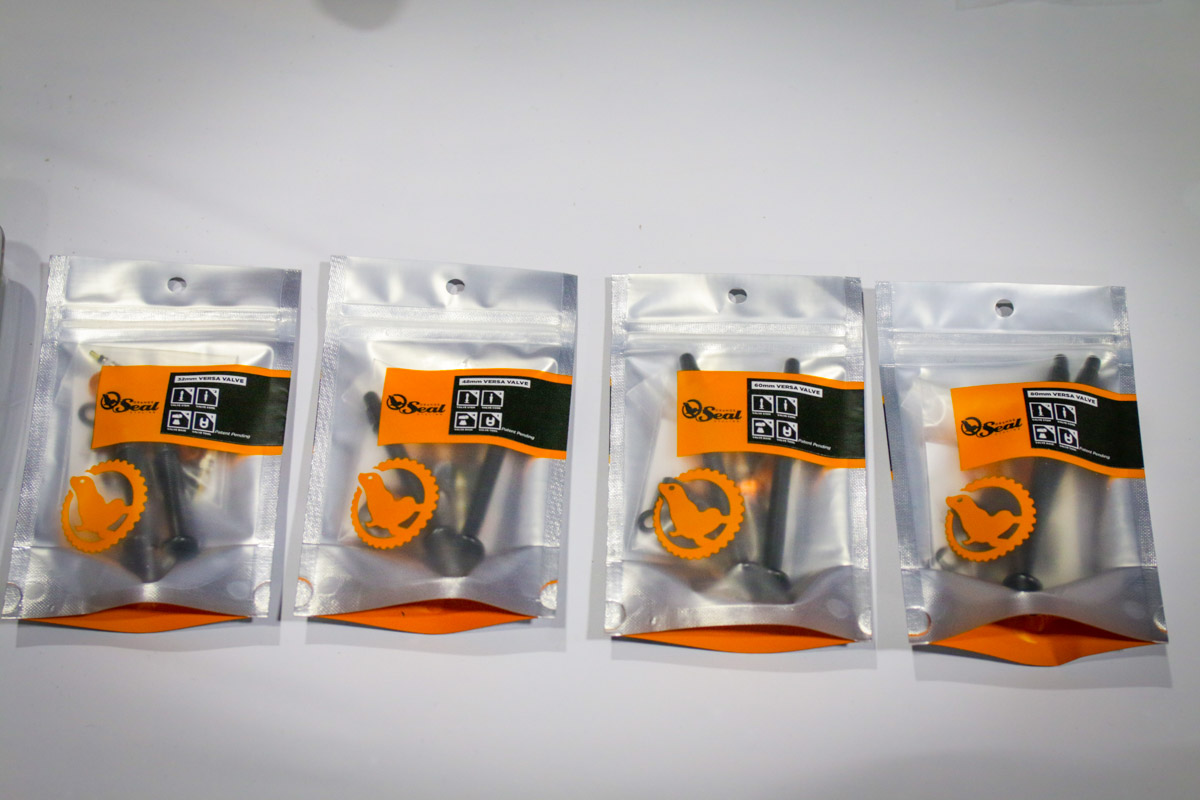 FB18: Orange Seal VersaValve kits cover all the tubeless valve bases