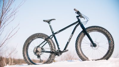 New Arctodus fat bike from Otso Cycles devours the biggest tires, keeps q-factor in check