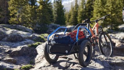 A Fat Tire Wagon You Can Tow with a Bike or Car? The Earth+Kin Mule ATW Hauls it All