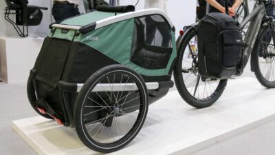 Bring Your Dog with New Thule Bexey Trailer + New Chariot Kids Trailer, Paramount Pannier