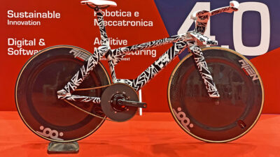 TRed Innovates 3D-printed Alloy X23 Track Bike Prototype with Rider-Customized Aero