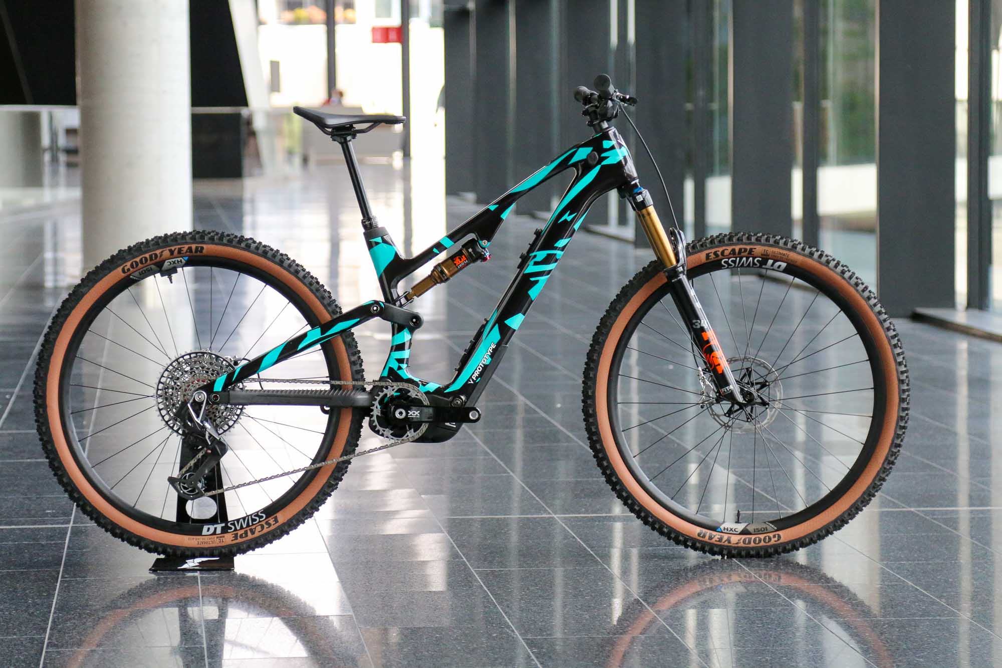 Whyte Bikes Shows Off Prototype Light Weight Trail eBike
